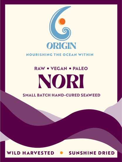 Wild Hand-Cured Whole-Leaf Nori